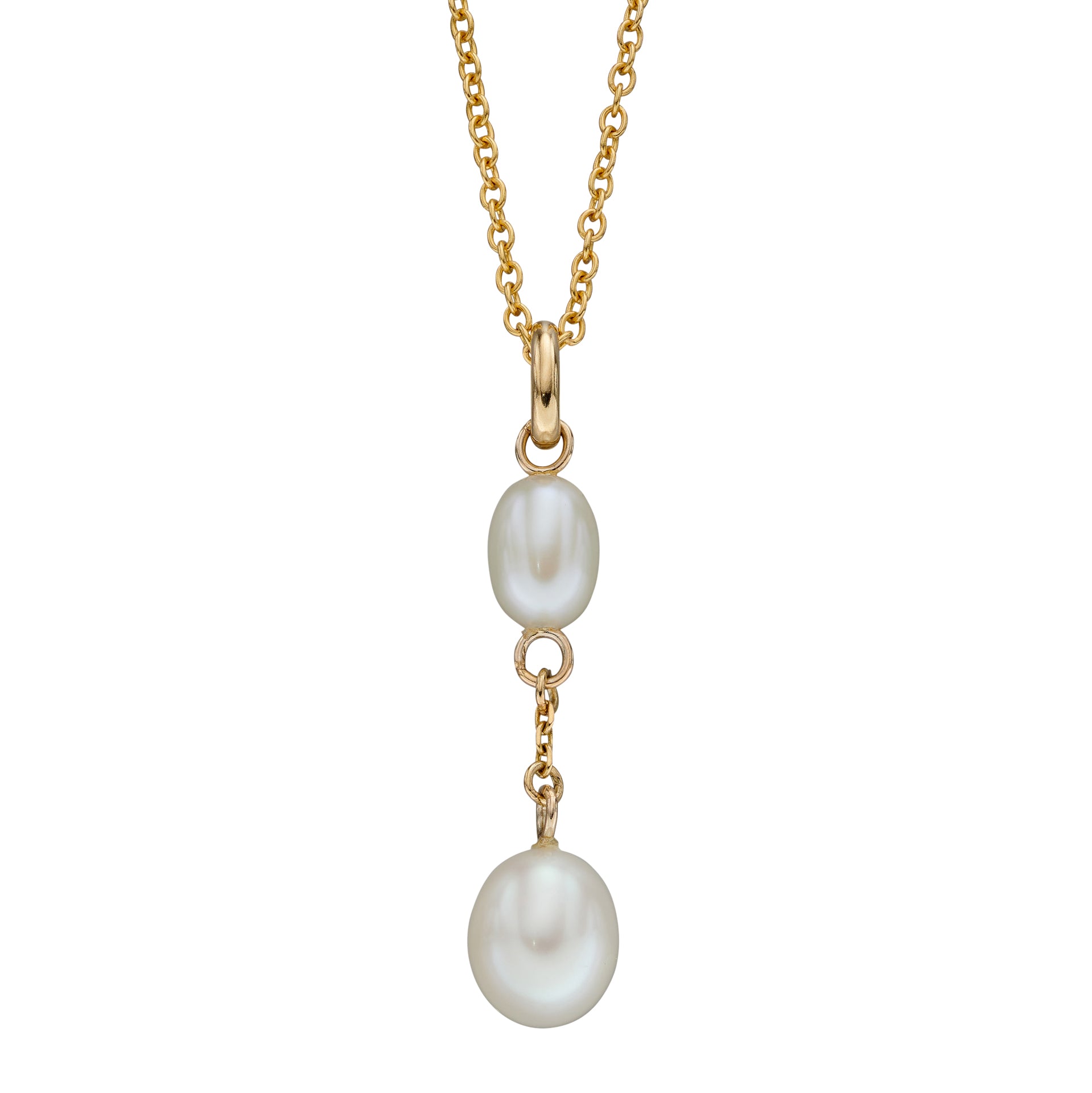 Freshwater Pearl Tier Drop Pendant