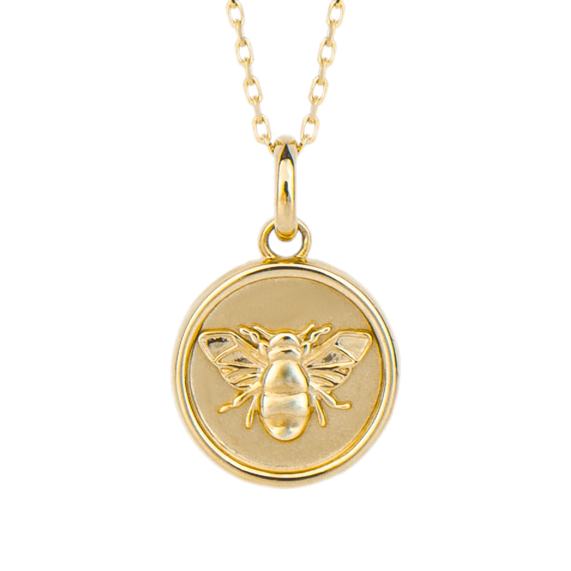 Bee Medallion Pendant