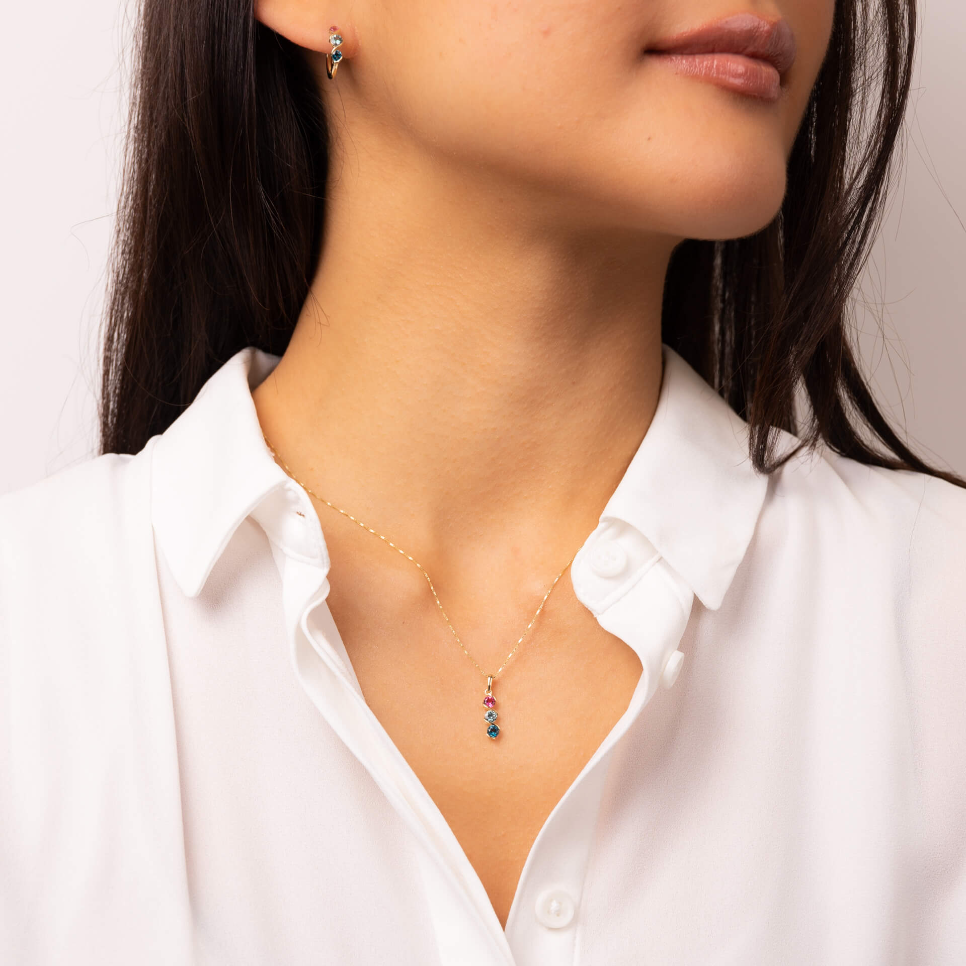 Amalfi Three Colour Twist Pendant