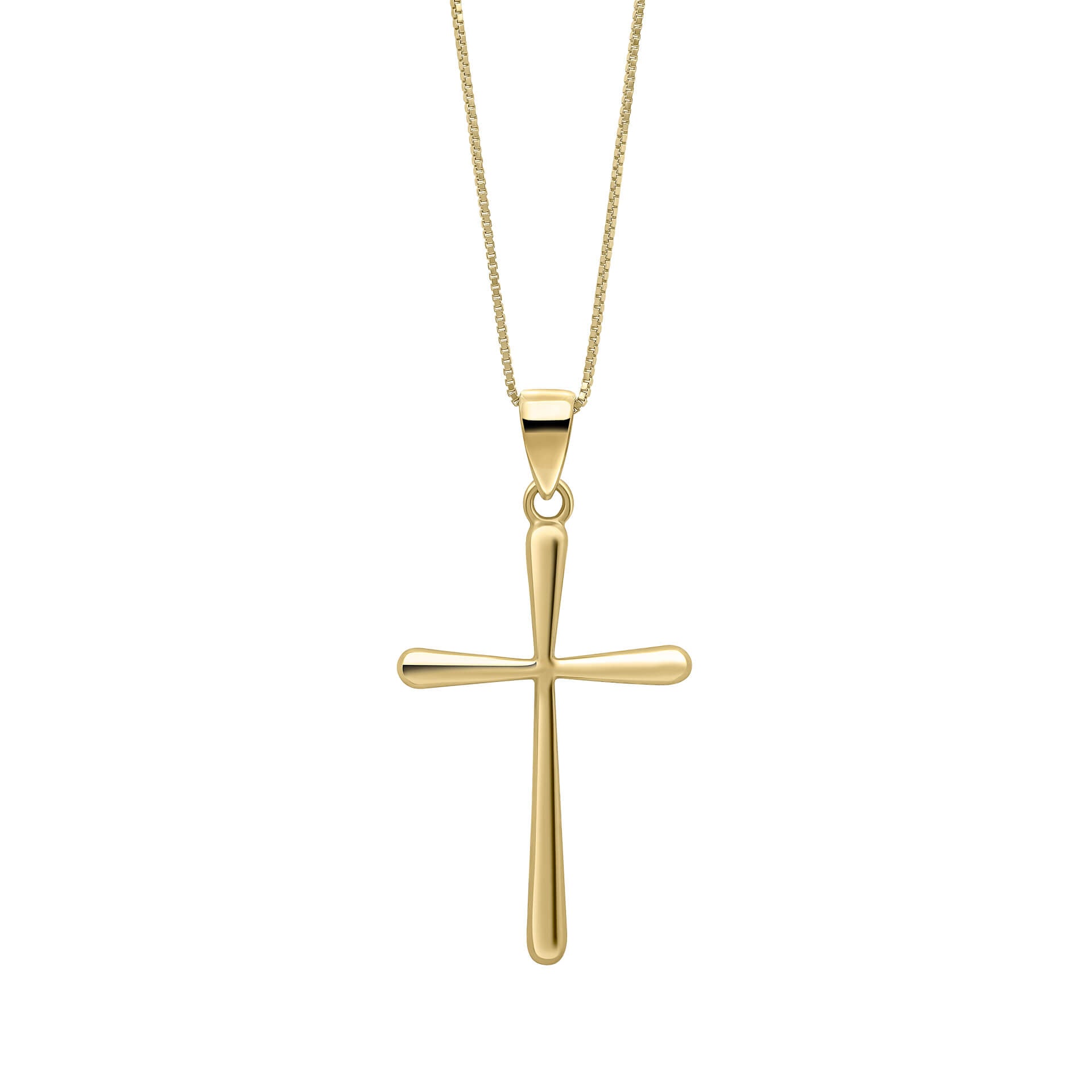 Tapered Cross Pendant