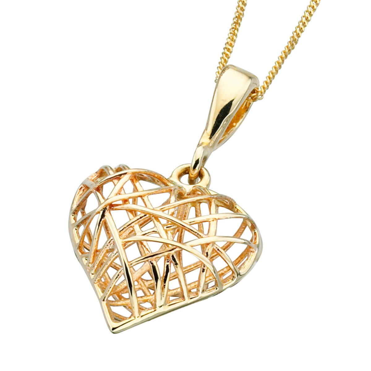 Caged Heart Pendant