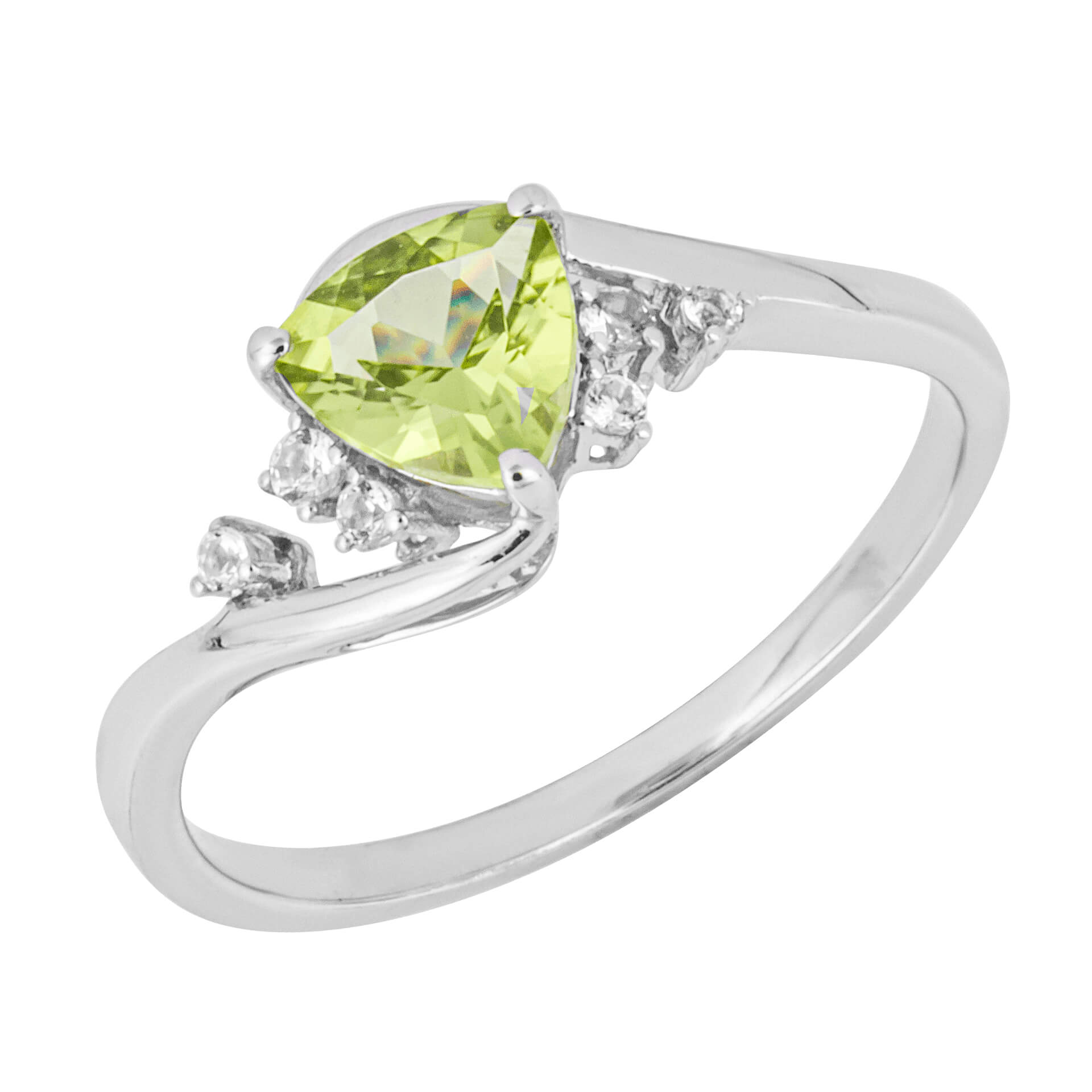 Trillion Semi-Precious Ring