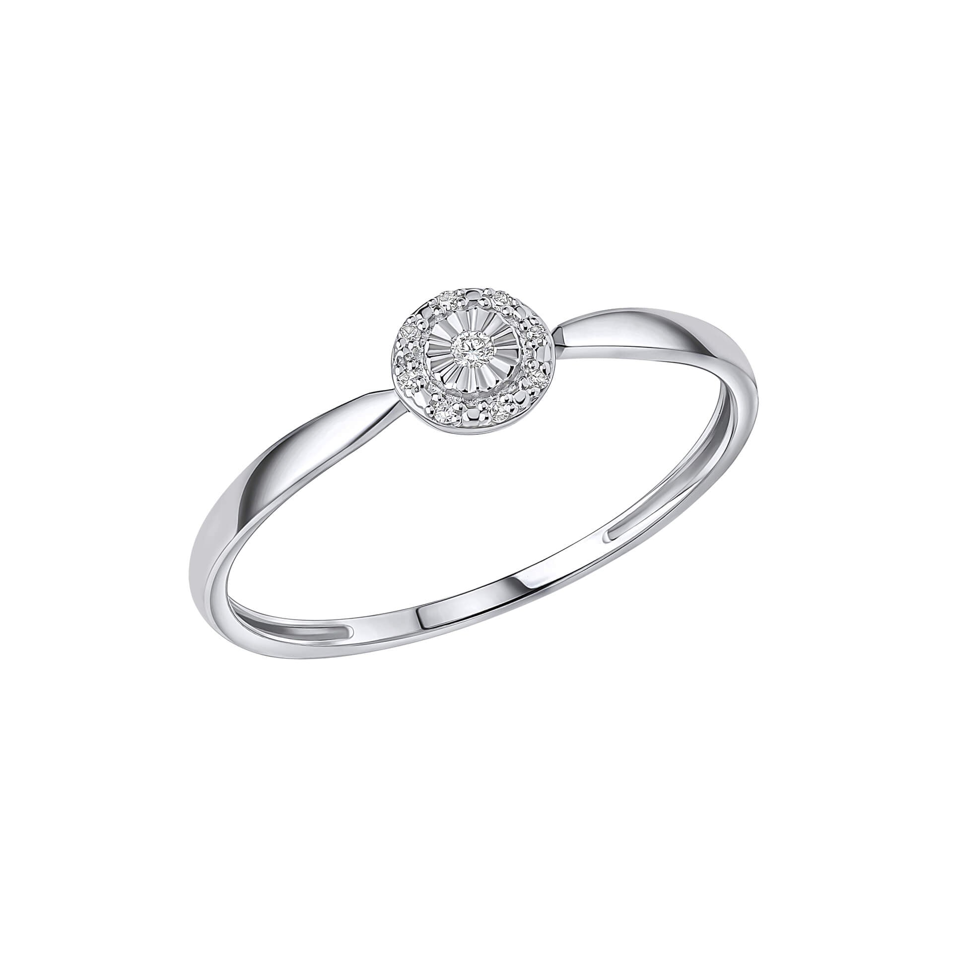 Halo Diamond Ring