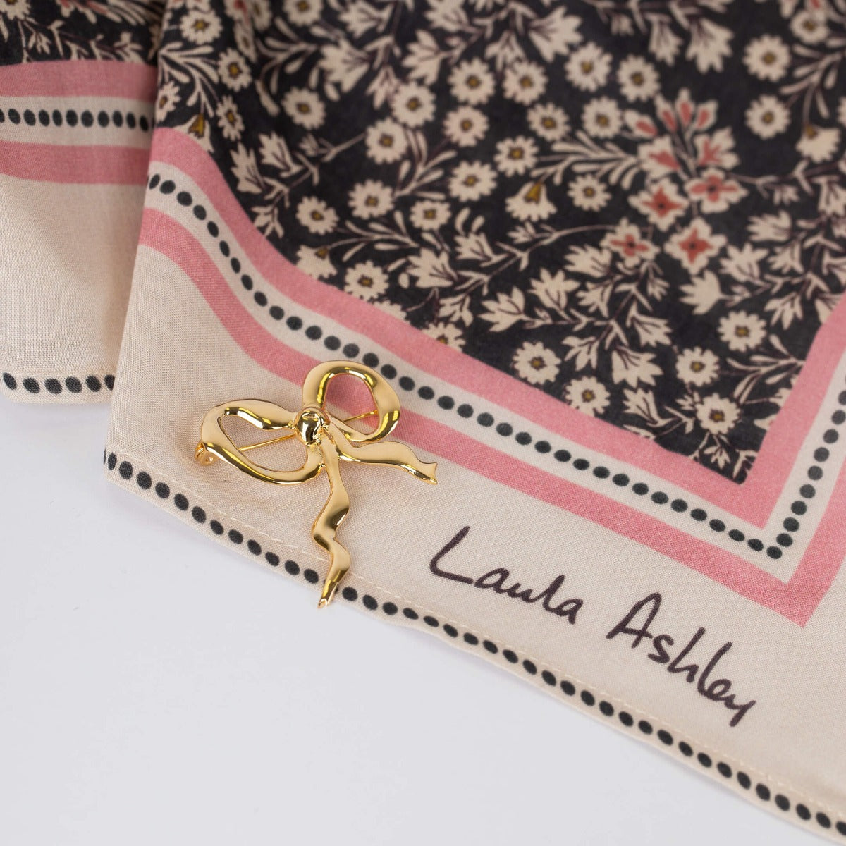 Statement Ribbon Bow Brooch