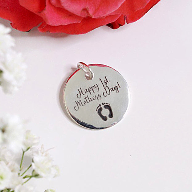 Large 18mm Disc Pendant