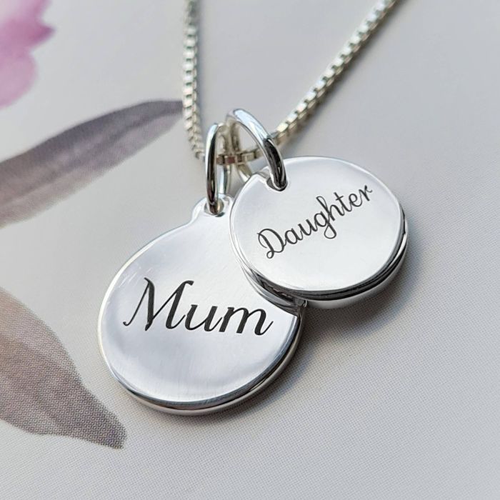 12mm Round Tag Pendant
