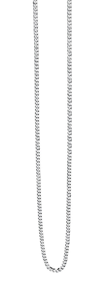 Diamond Cut Curb Chain Necklace