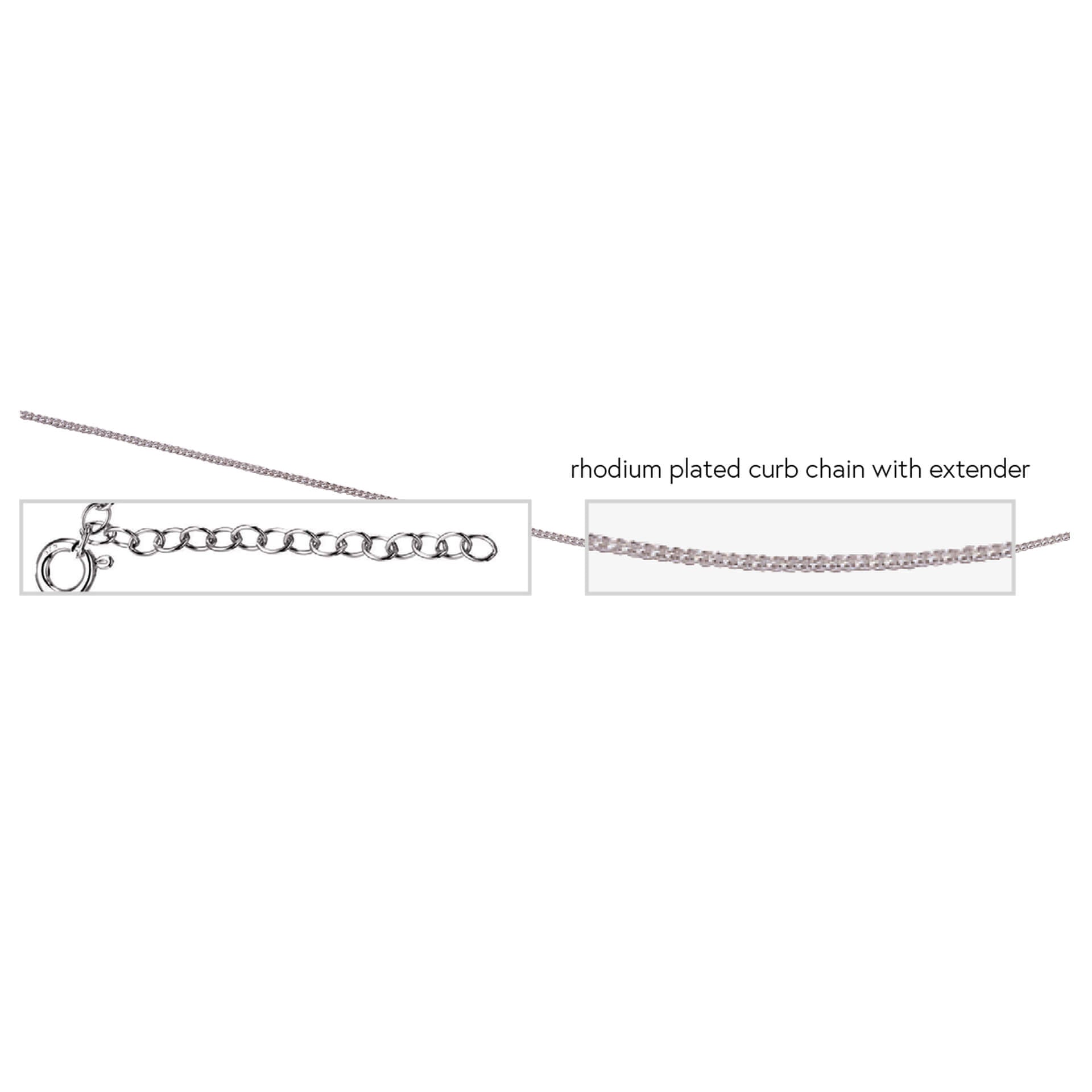Curb Chain with Extender