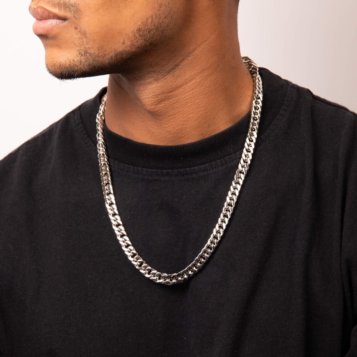 Heavyweight Curb Chain Necklace