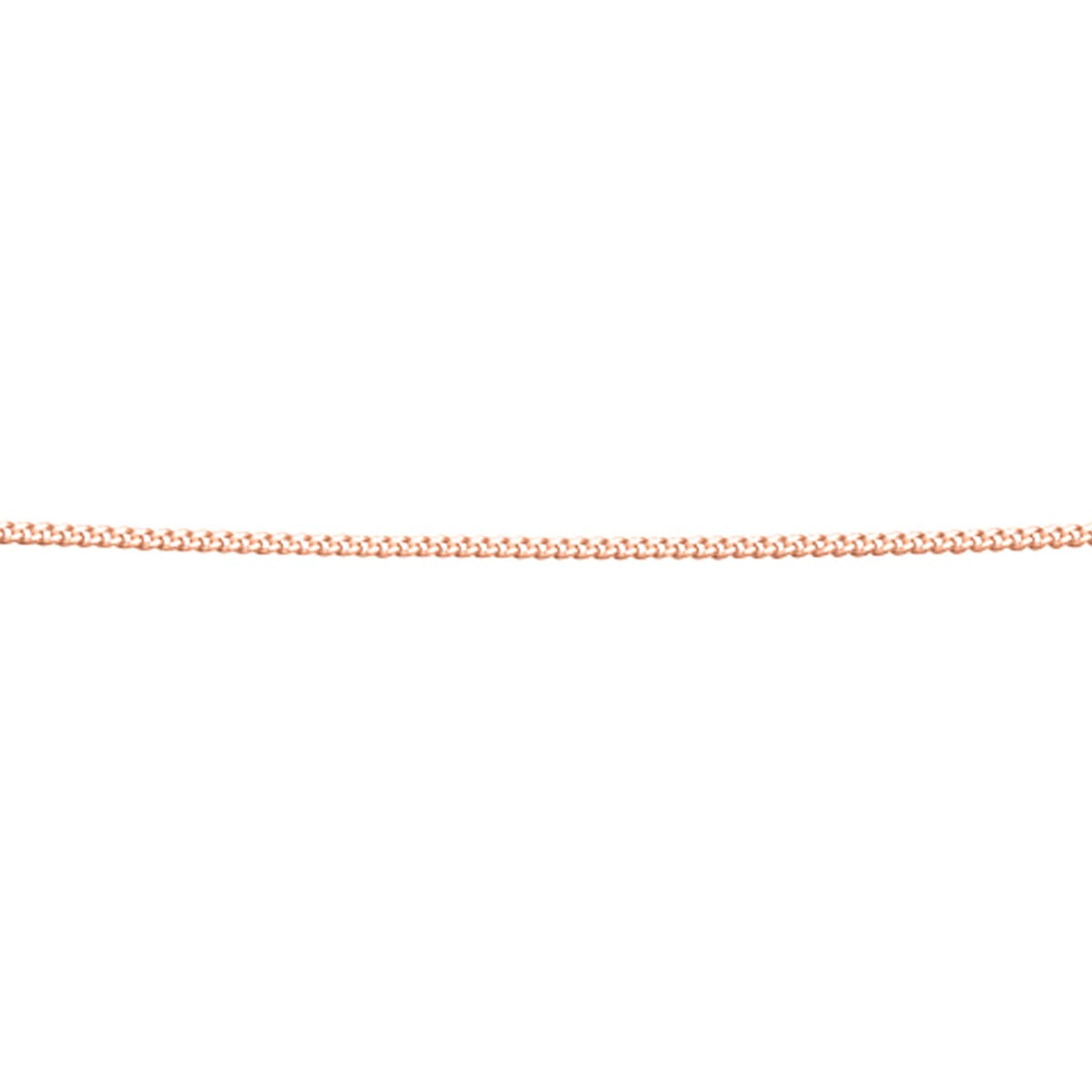 Diamond Cut Curb Chain with Extender