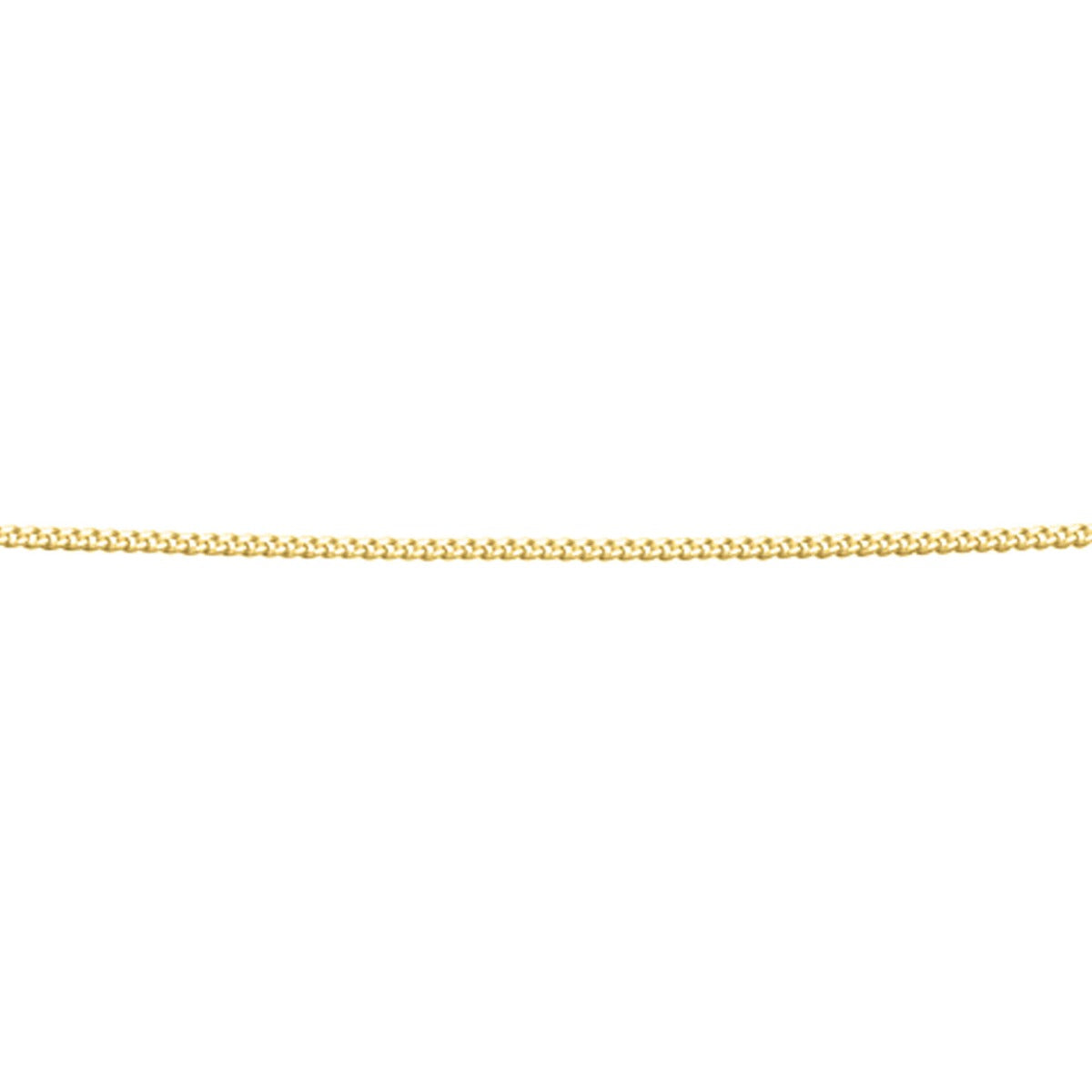 Diamond Cut Curb Chain with Extender