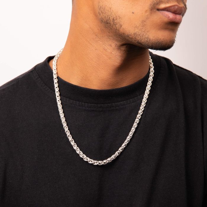 Heavyweight Spiga Link Chain Necklace