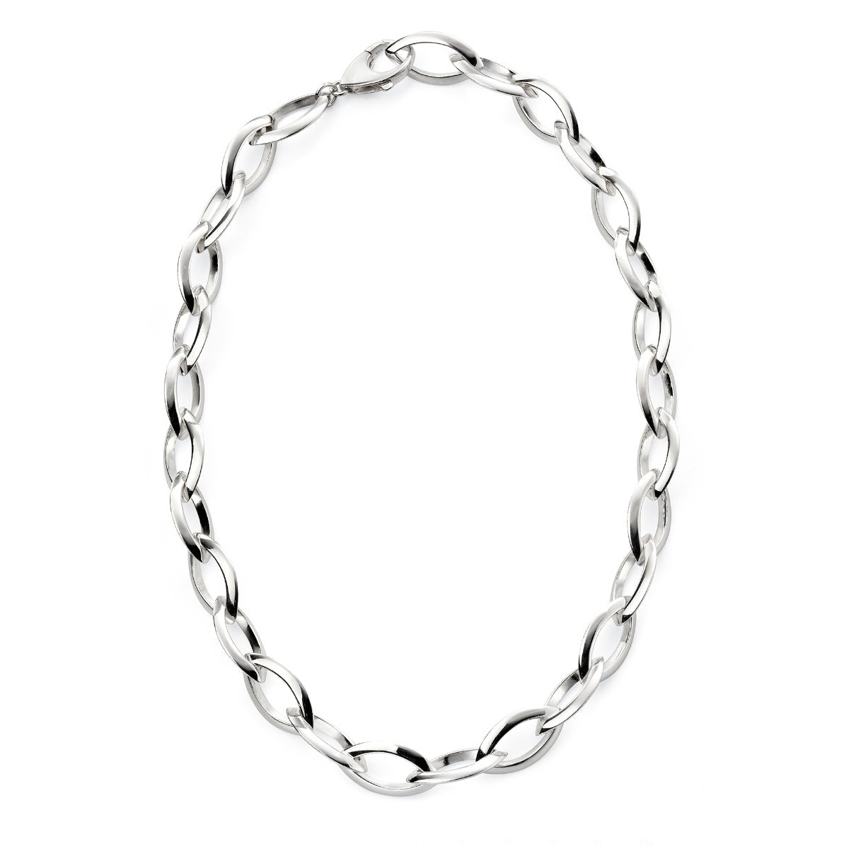 Marquise Link Chain Necklace 48cm