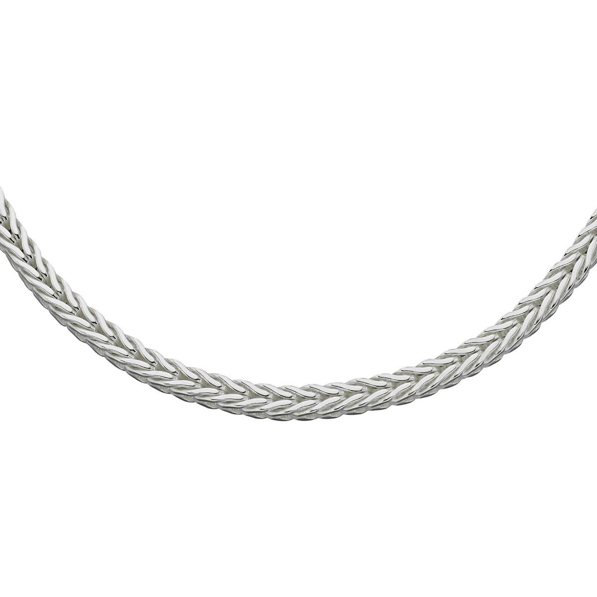 Heavyweight Foxtail Chain Necklace 51cm
