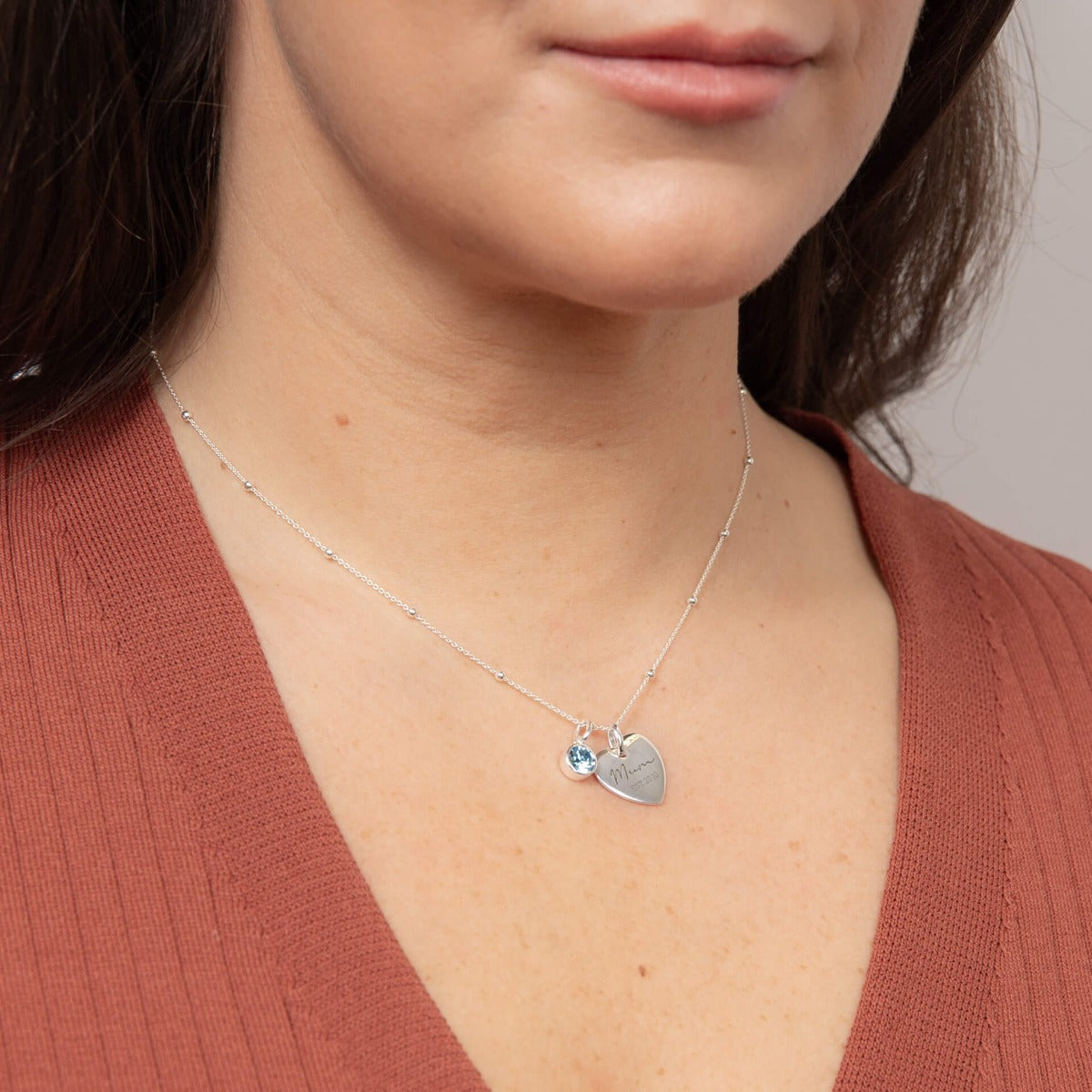 Crystal Birthstone Charm