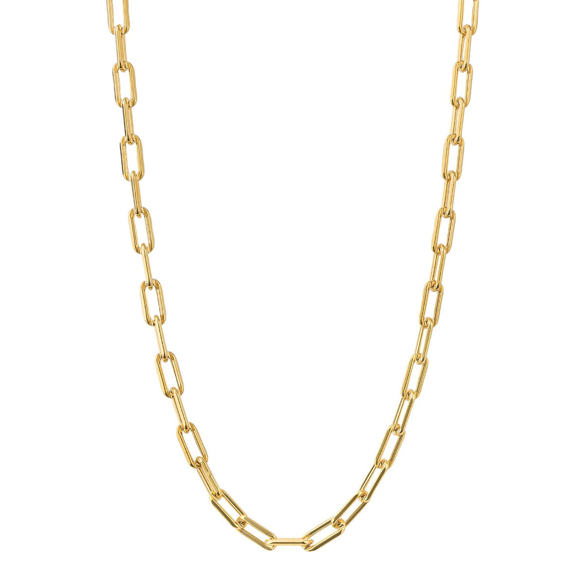 Open Link Charm Carrier Necklace
