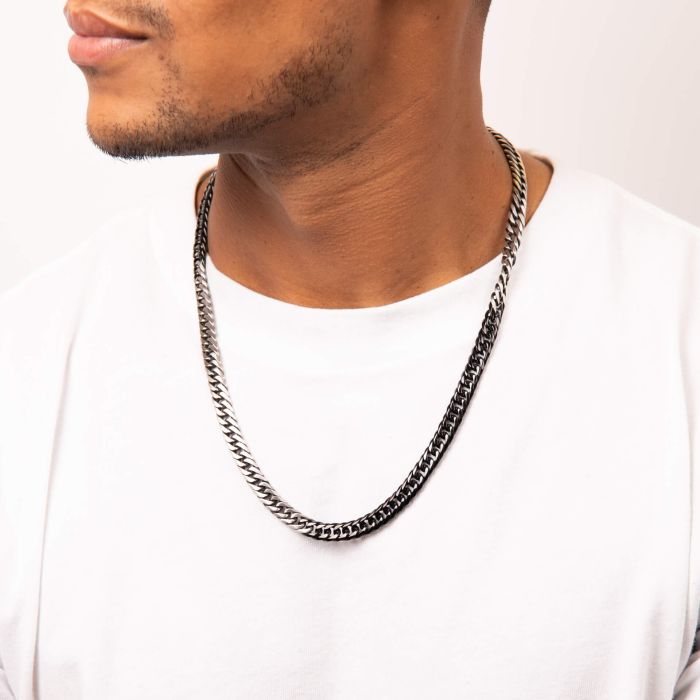 Two Tone Foxtail Necklace