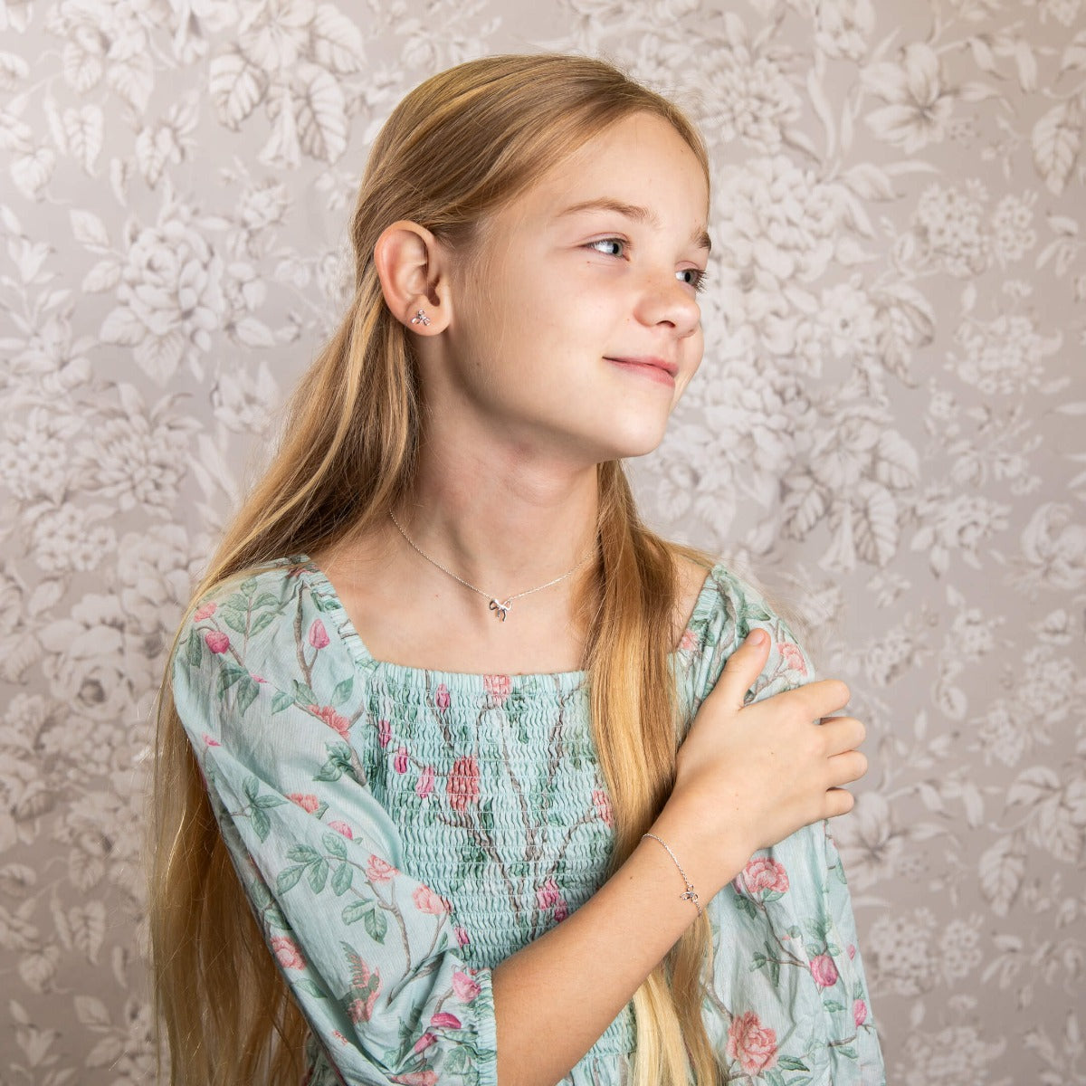 Children’s Ribbon Bow Necklace
