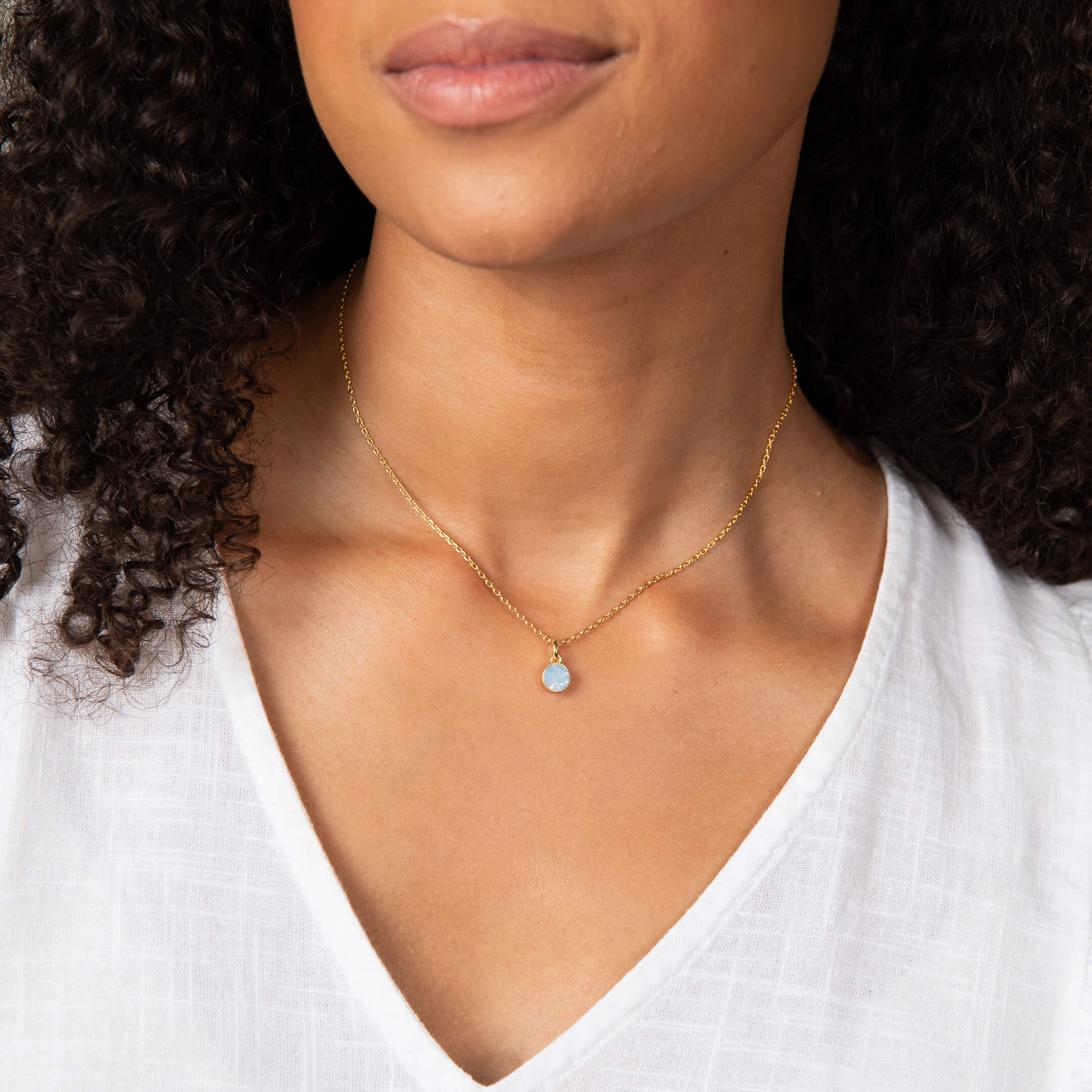 Stippled Necklace