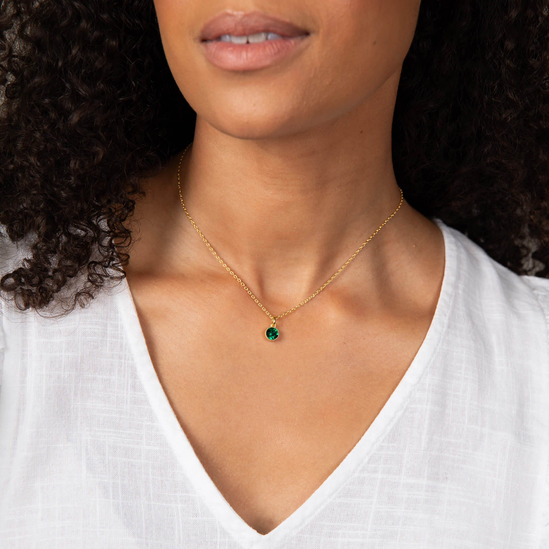 Stippled Necklace