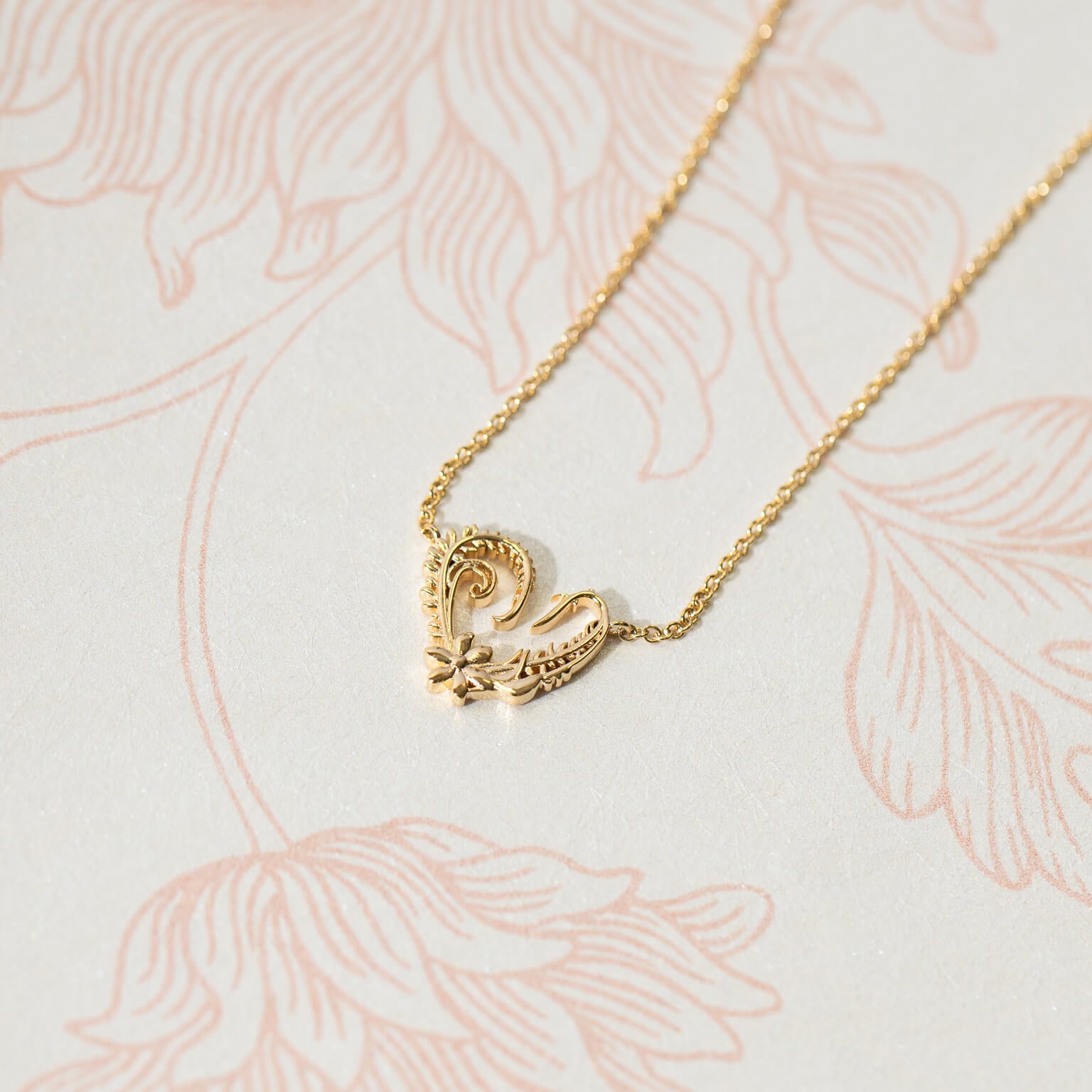 Baroque Heart Necklace