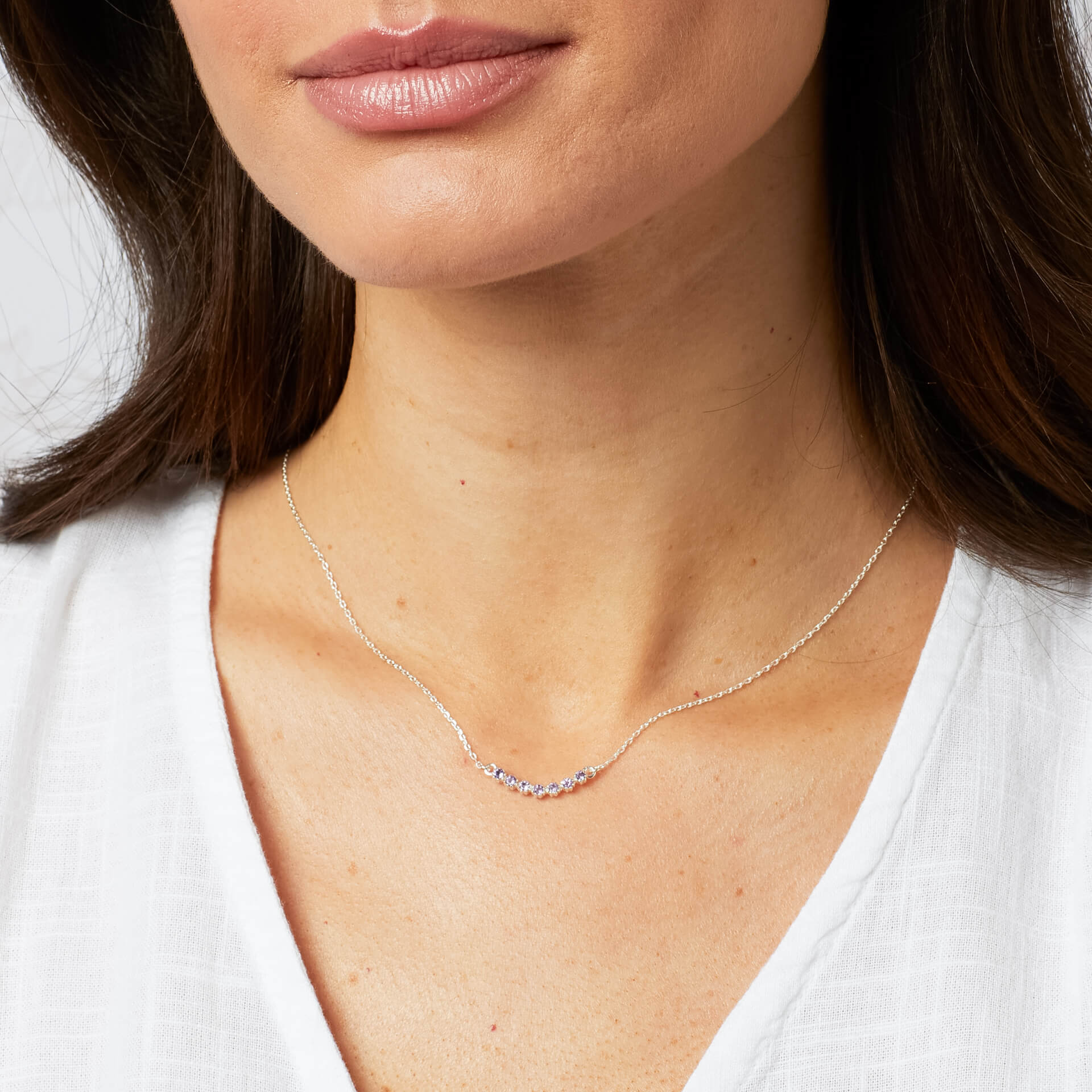 Alford Meadow Light Amethyst Necklace