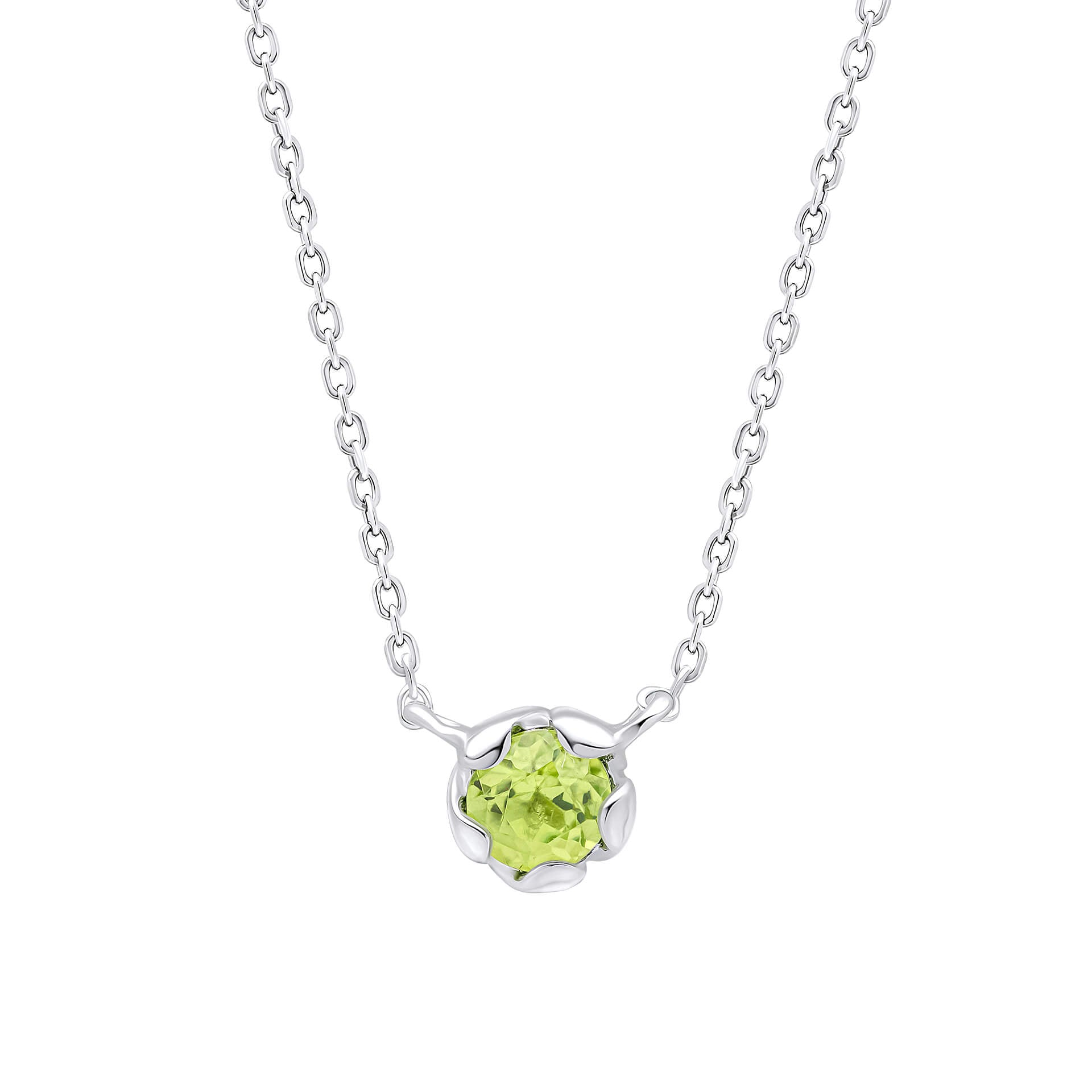 Petal Set Semi-Precious Necklace