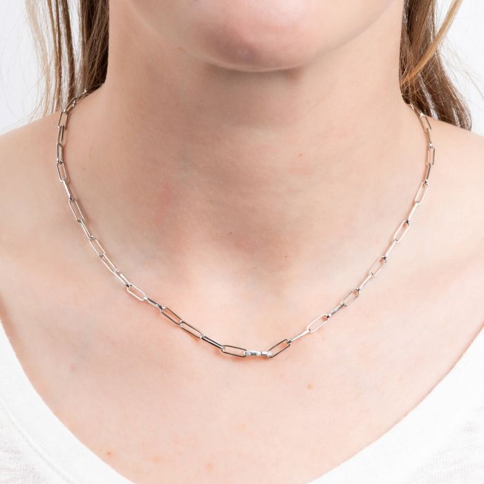 Open Link Chain Necklace