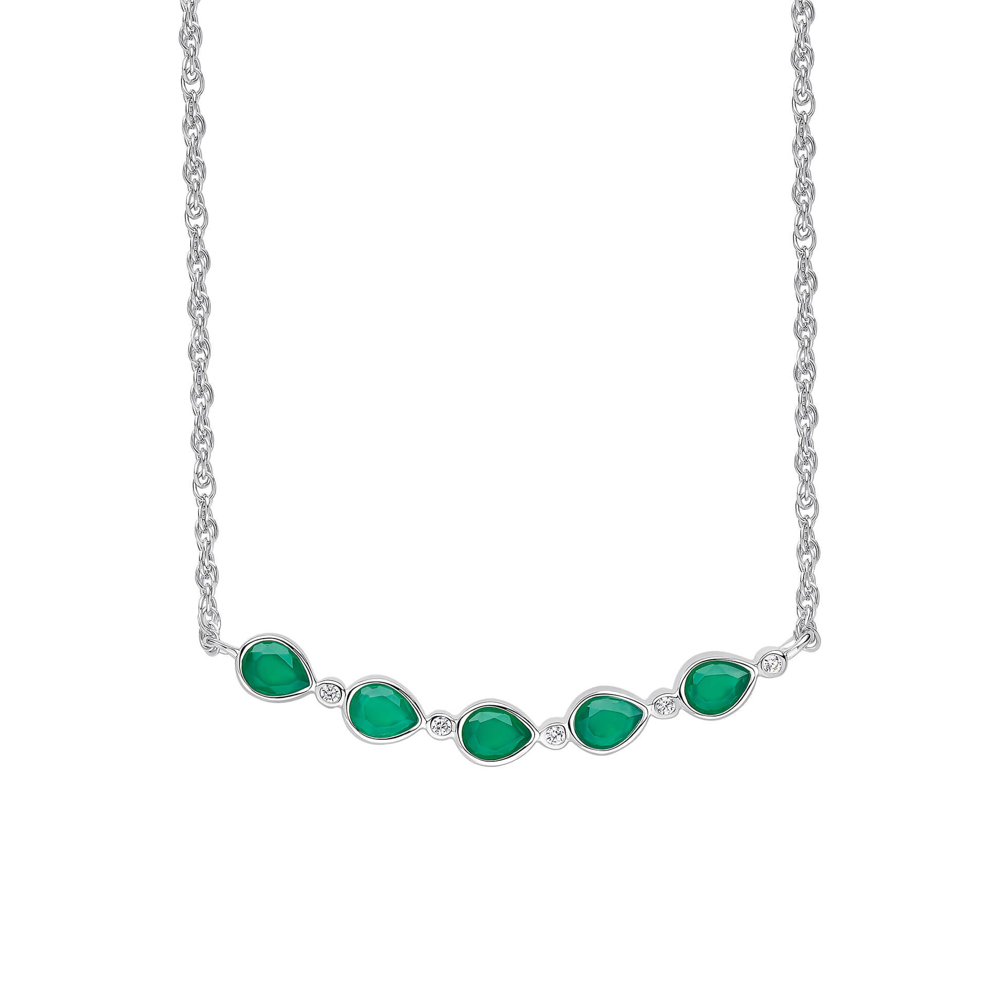 Thornage Flowers Necklace