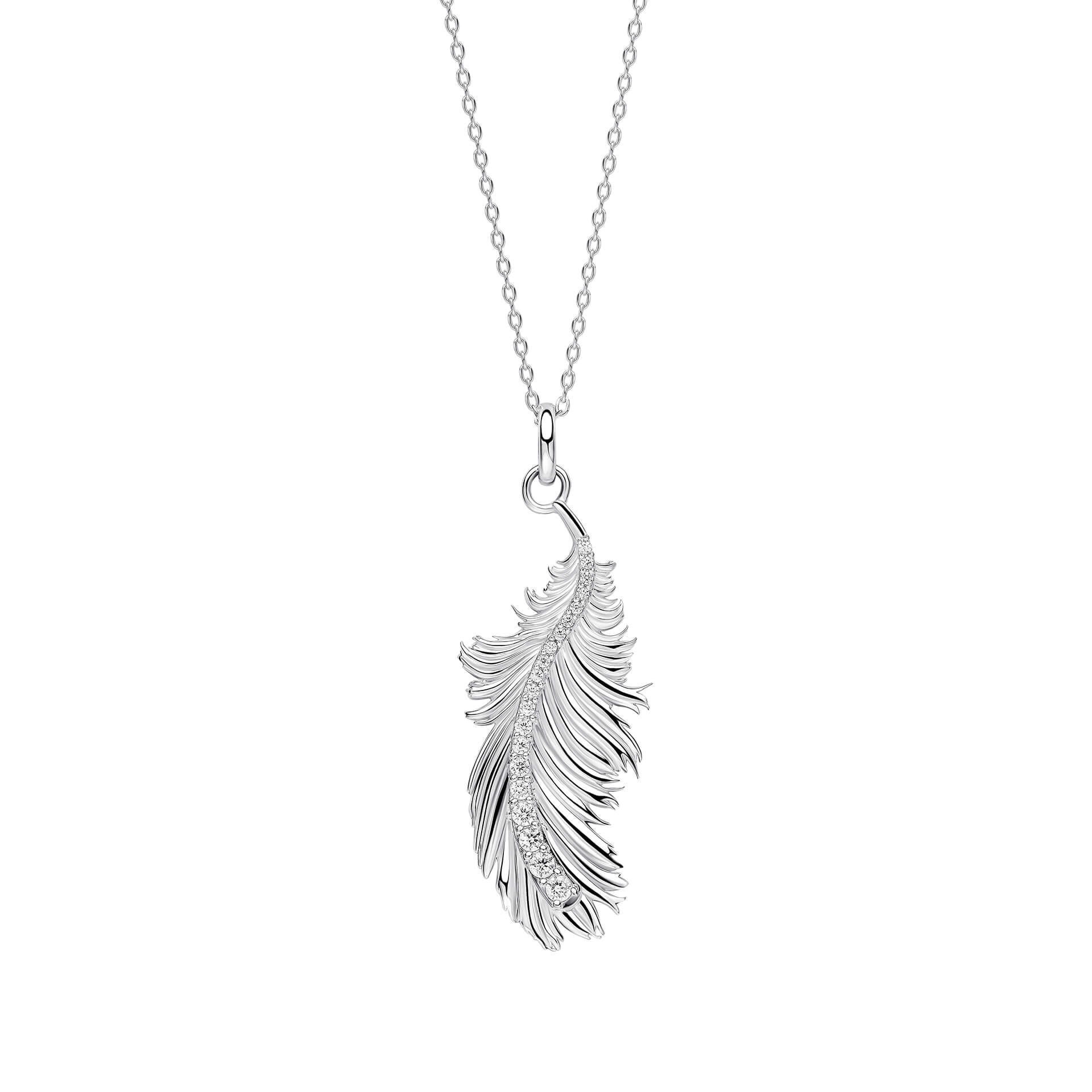 Plume Feather Necklace