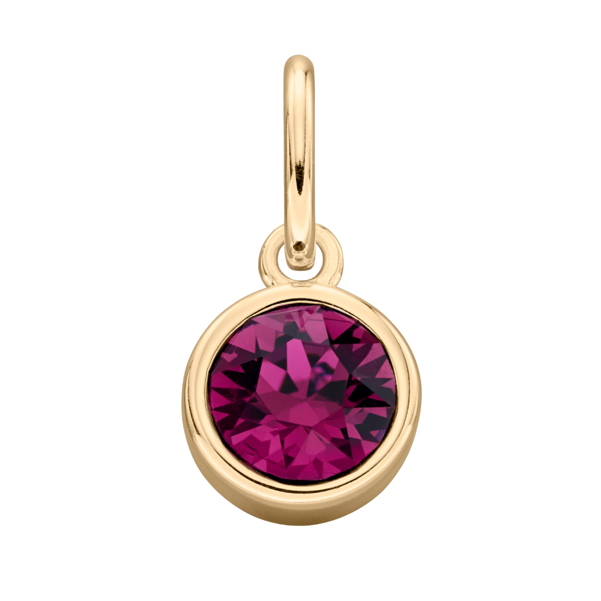 Crystal Birthstone Charm