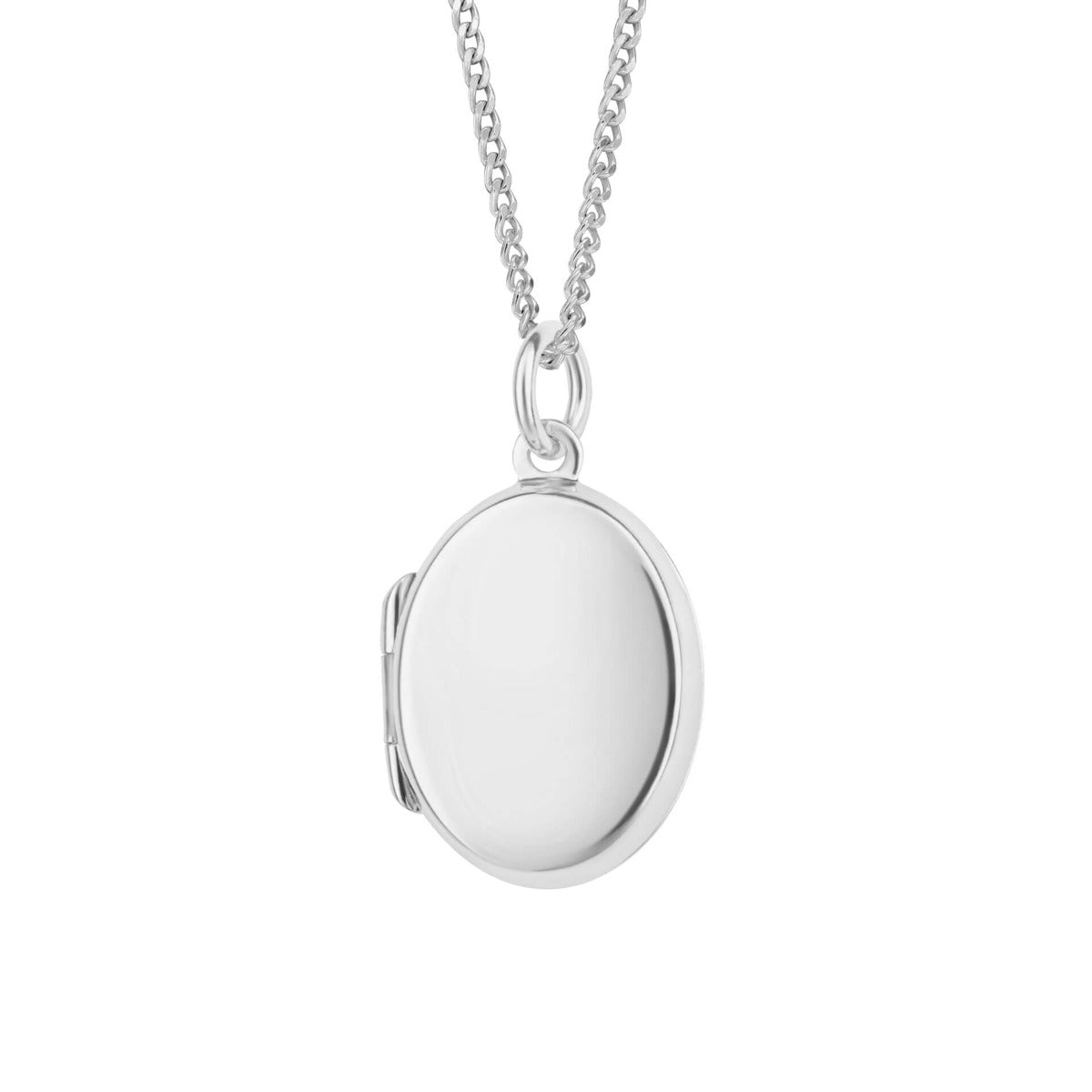 Small Oval Locket Pendant