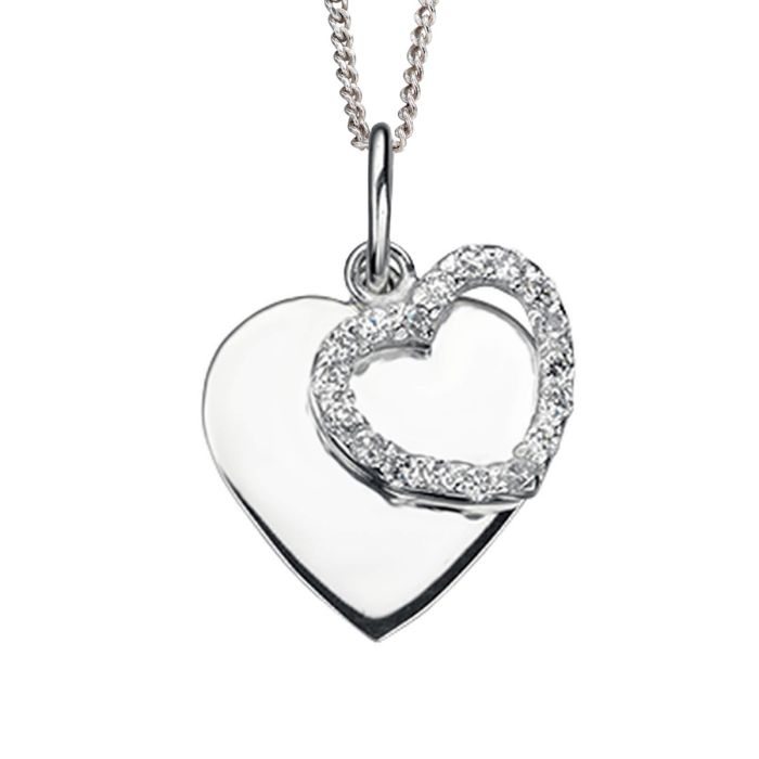 Double Heart Pendant