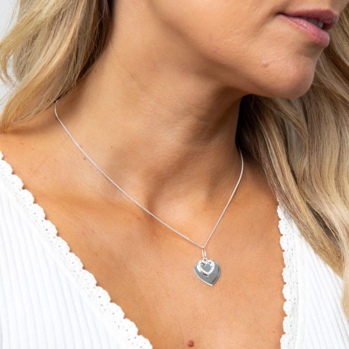 Double Heart Pendant