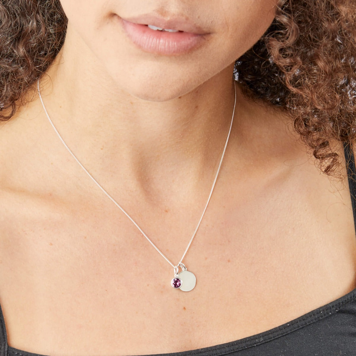 Crystal Birthstone Charm