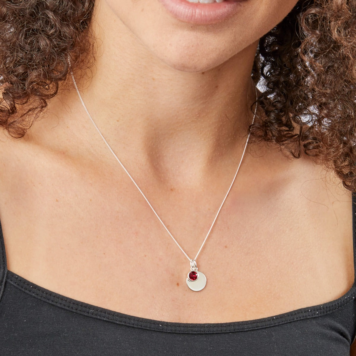 Crystal Birthstone Charm