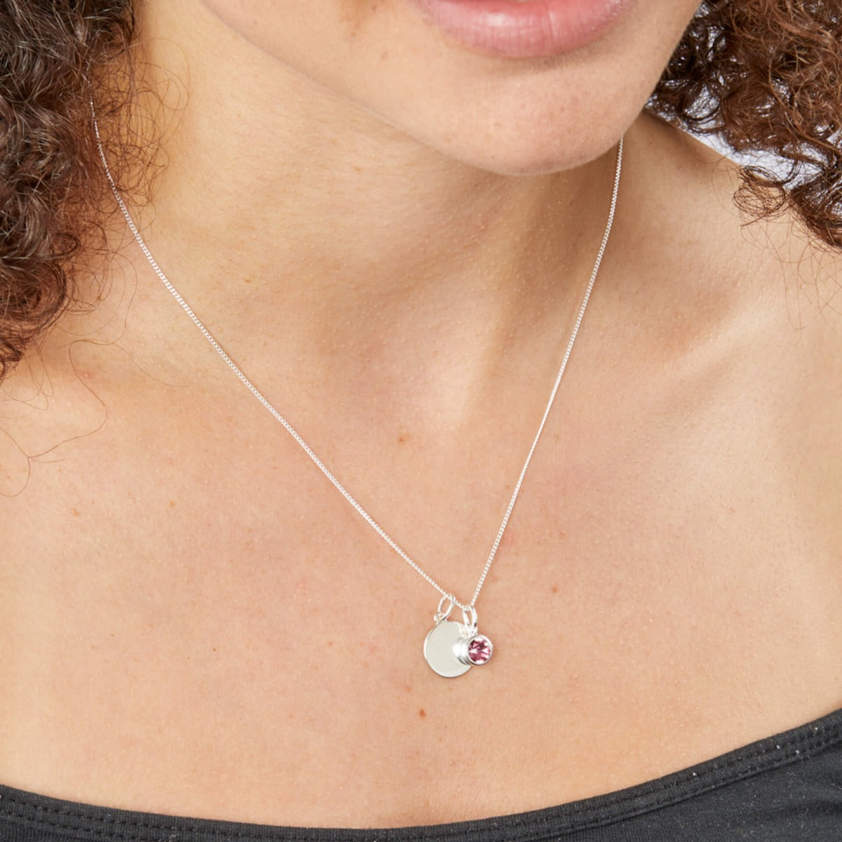 Crystal Birthstone Charm