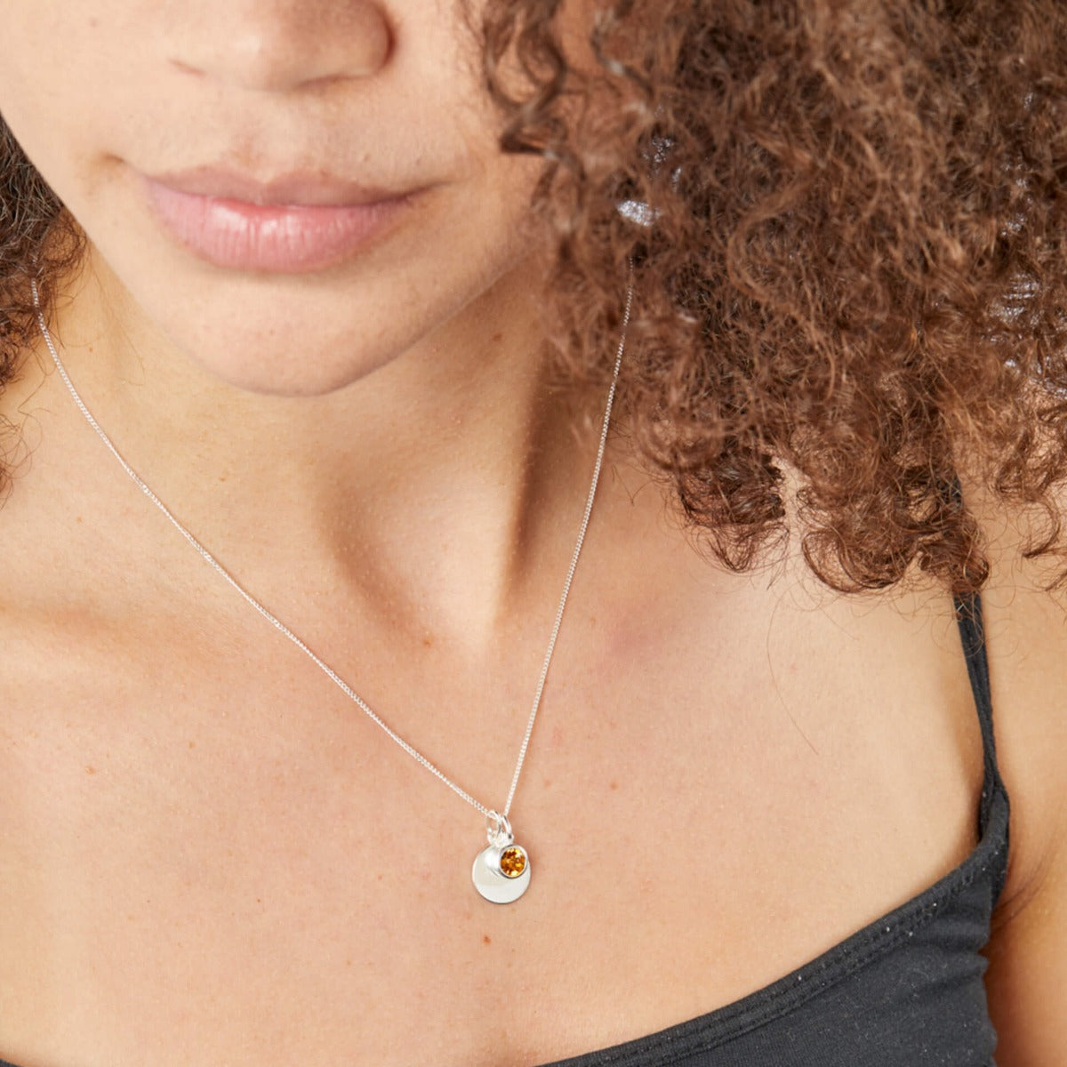 Crystal Birthstone Charm