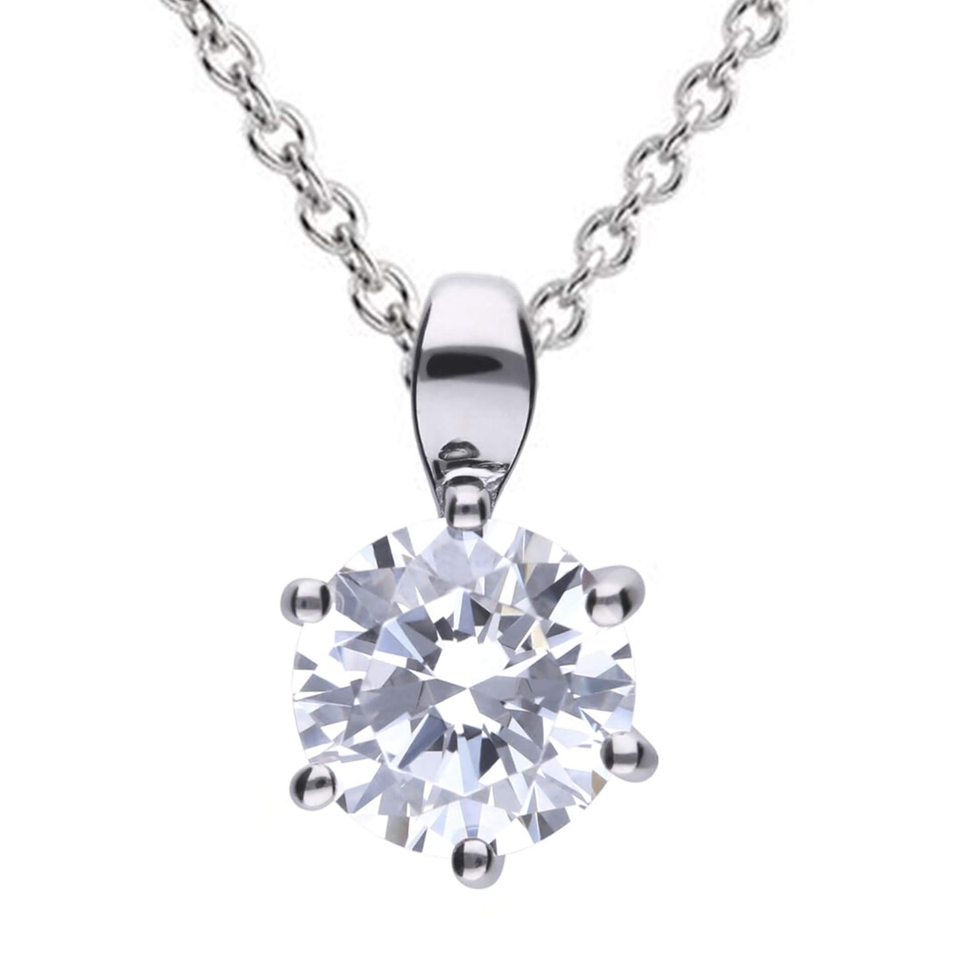 Six Claw Carat Pendant