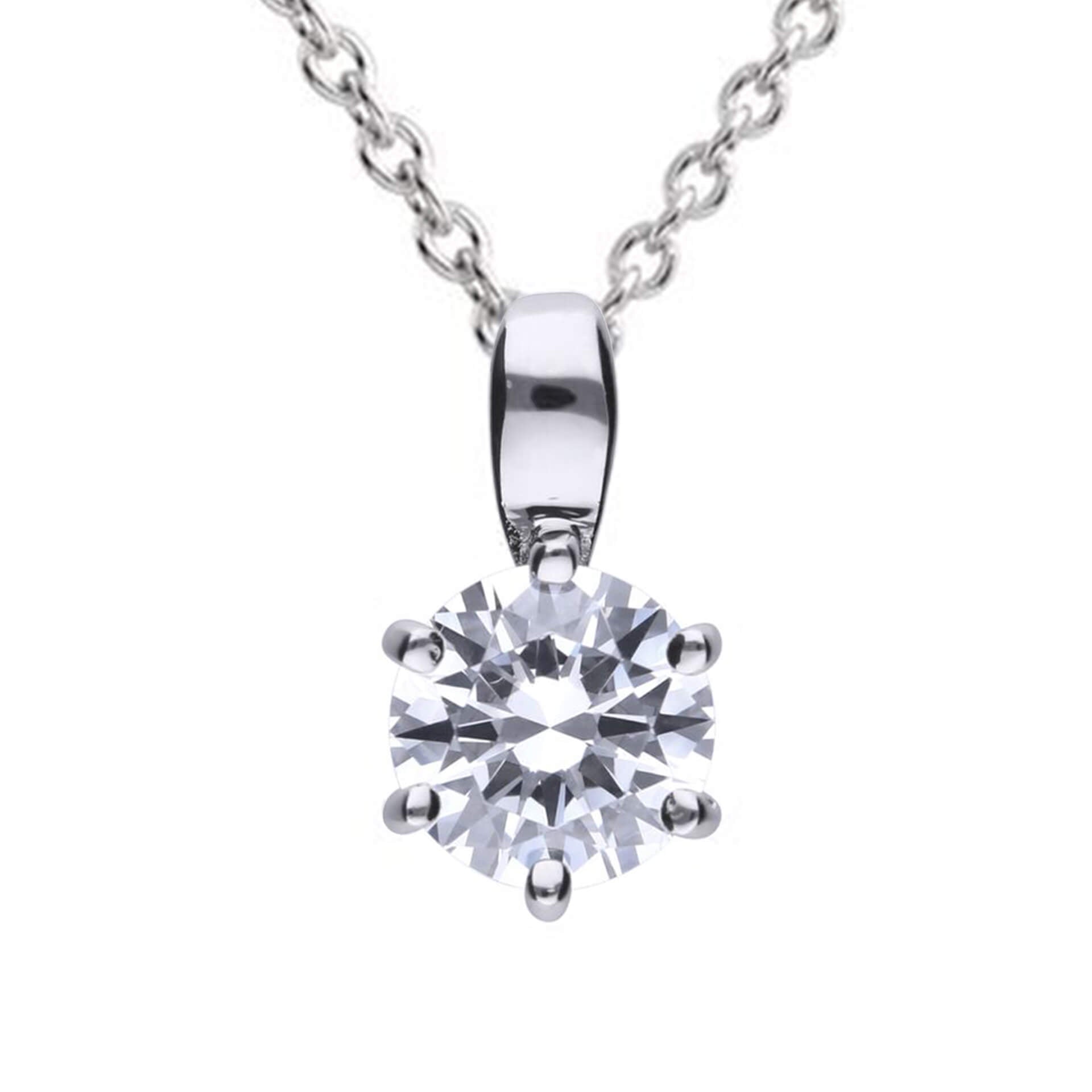 Six Claw Carat Pendant