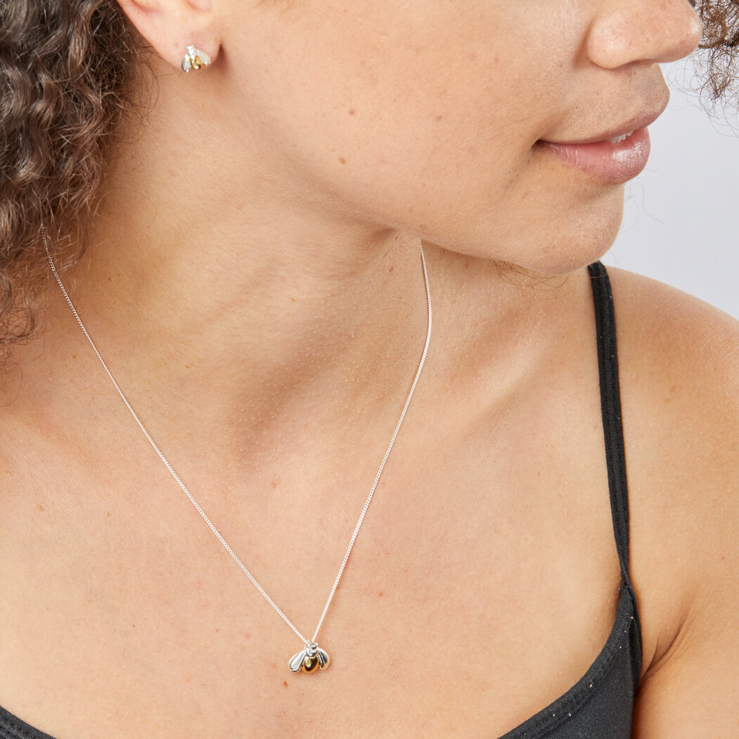Small Bee Earrings