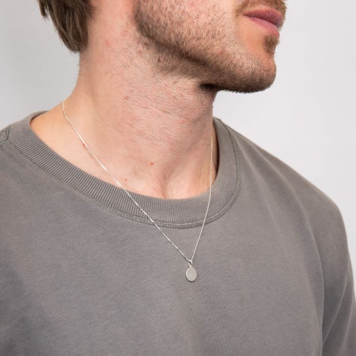 12mm Round Tag Pendant