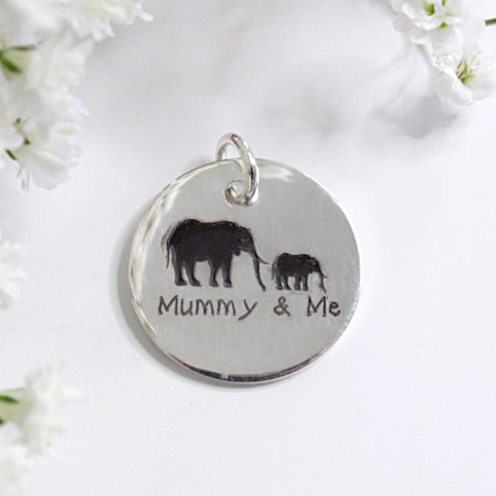 Large 18mm Disc Pendant