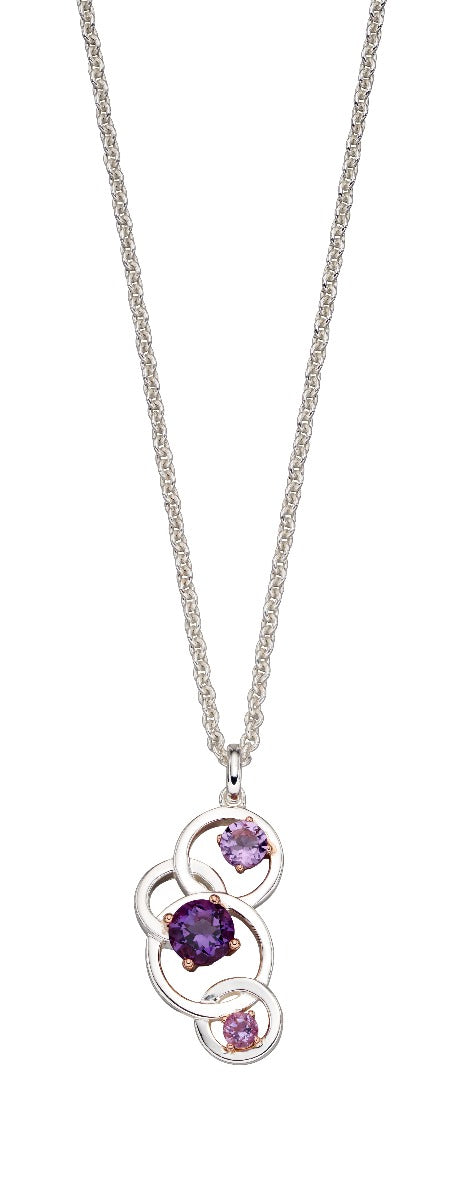 Multi Open Circle Pendant