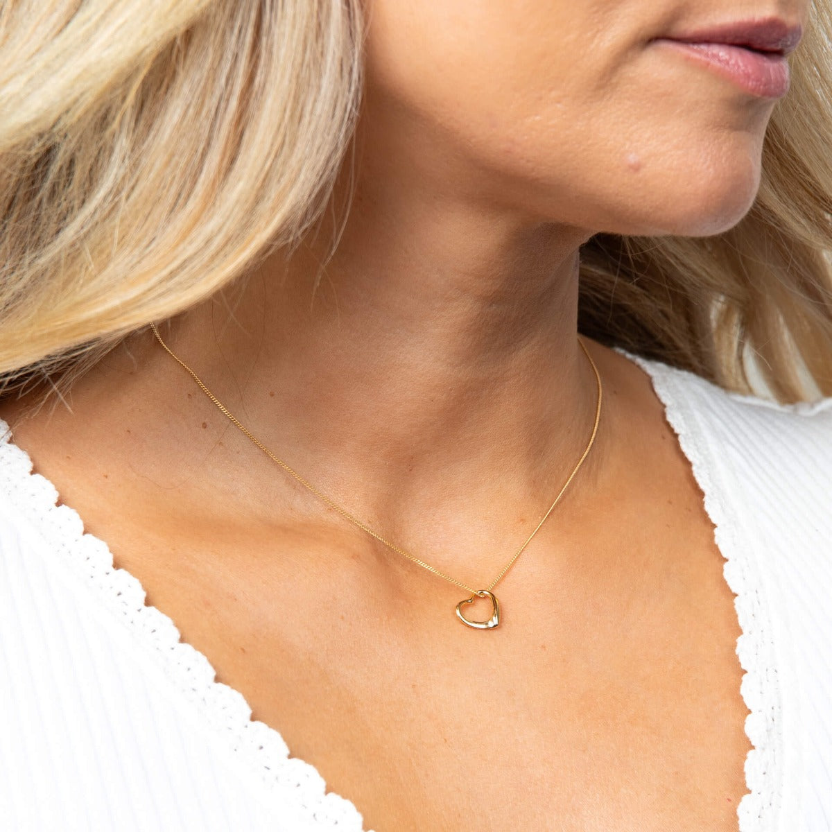 Slip on Heart Pendant