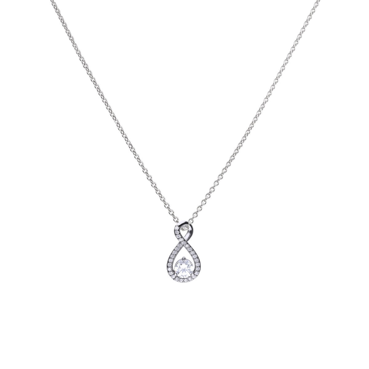 Infinity Zirconia Pendant
