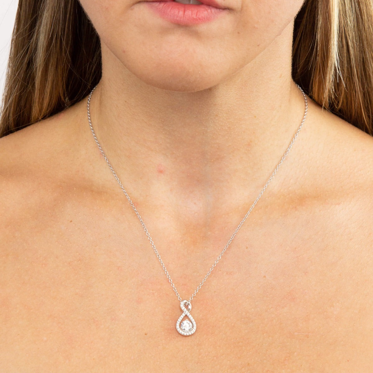 Infinity Zirconia Pendant