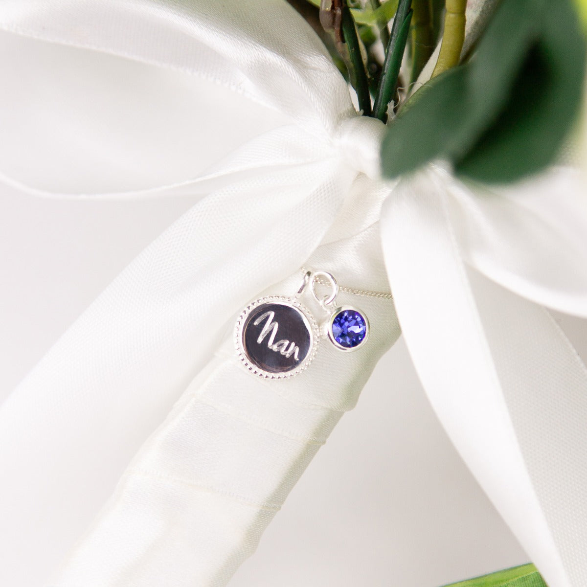 Crystal Birthstone Charm