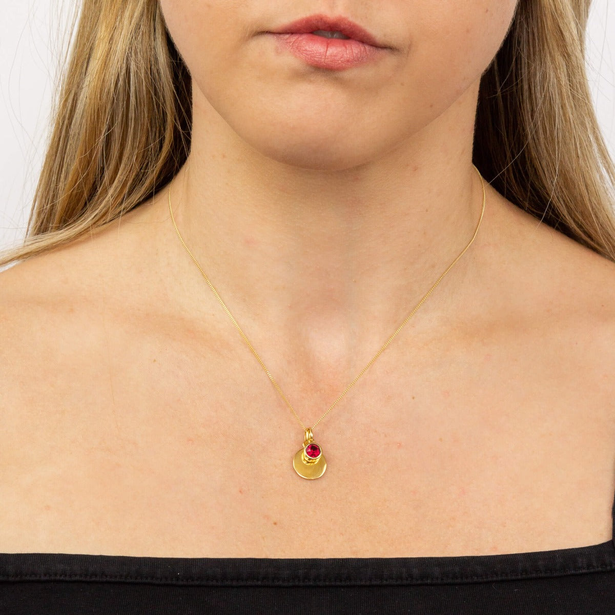 Crystal Birthstone Charm