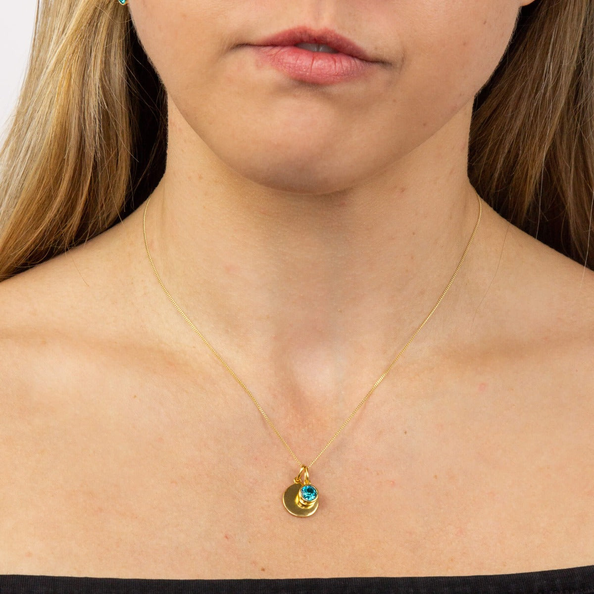 Crystal Birthstone Charm